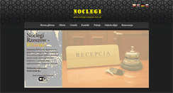 Desktop Screenshot of noclegi-rzeszow.com.pl